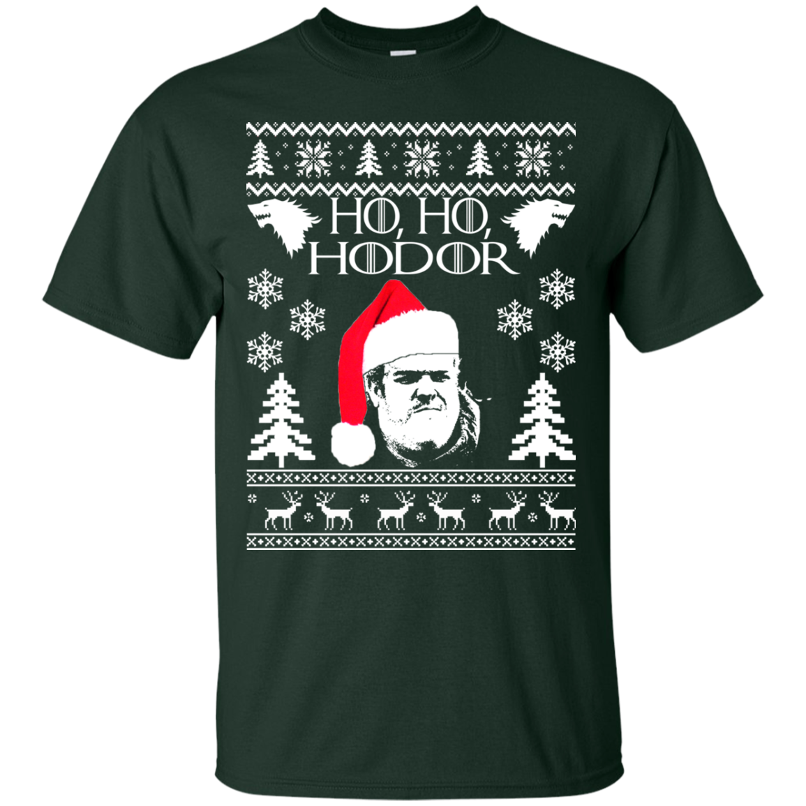 Game Of Thrones - Ho Ho Hodor Christmas Sweater - TeeDragons