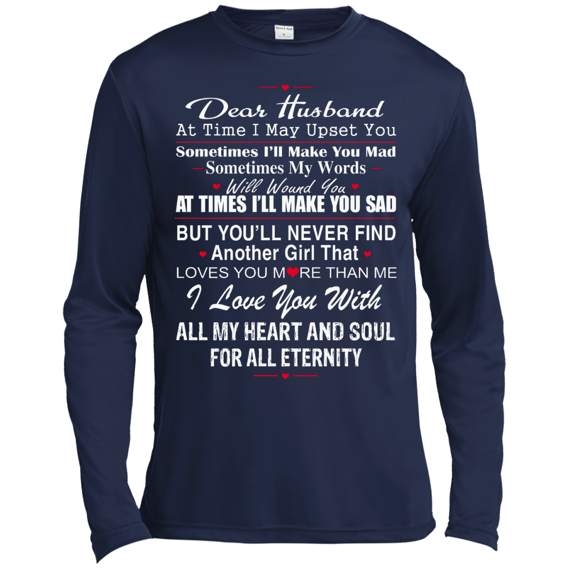 Dear Husband - Love You With All My Heart Shirt, Hoodie, Tank - TeeDragons