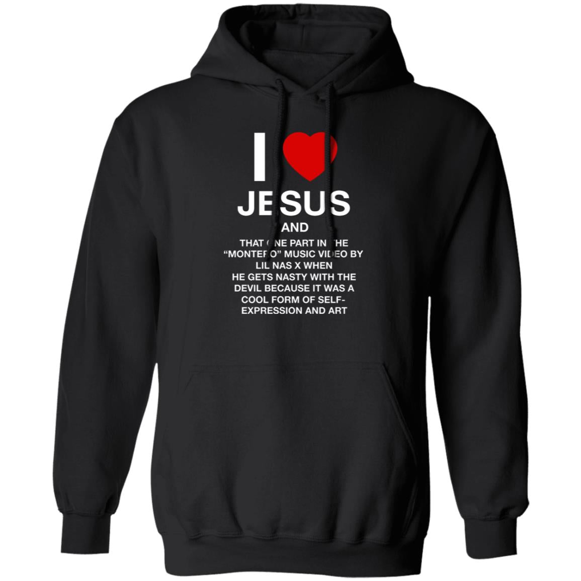 I Love Jesus And That One Part In the Montero Music Video Shirt