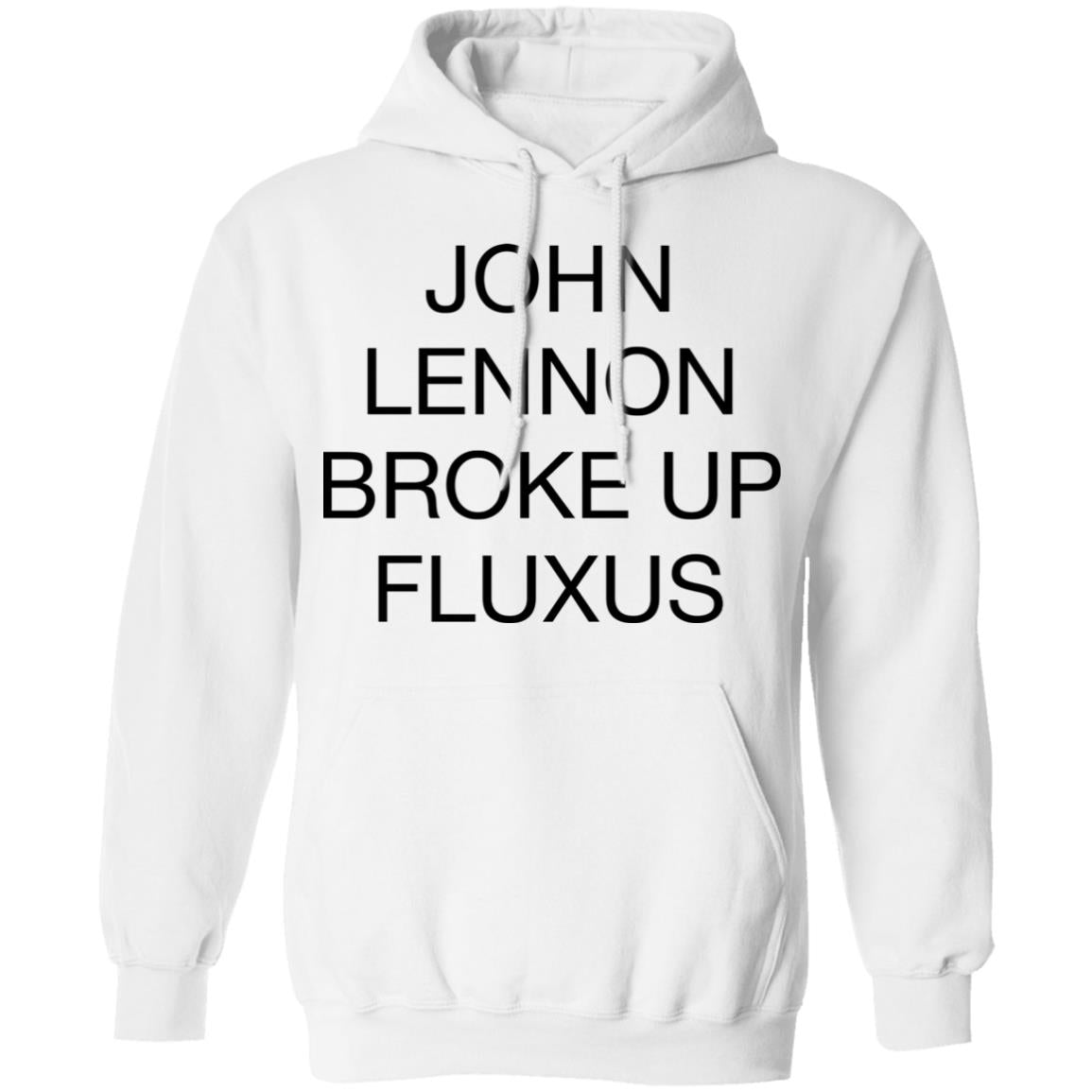 John Lennon Broke Up Fluxus Shirt