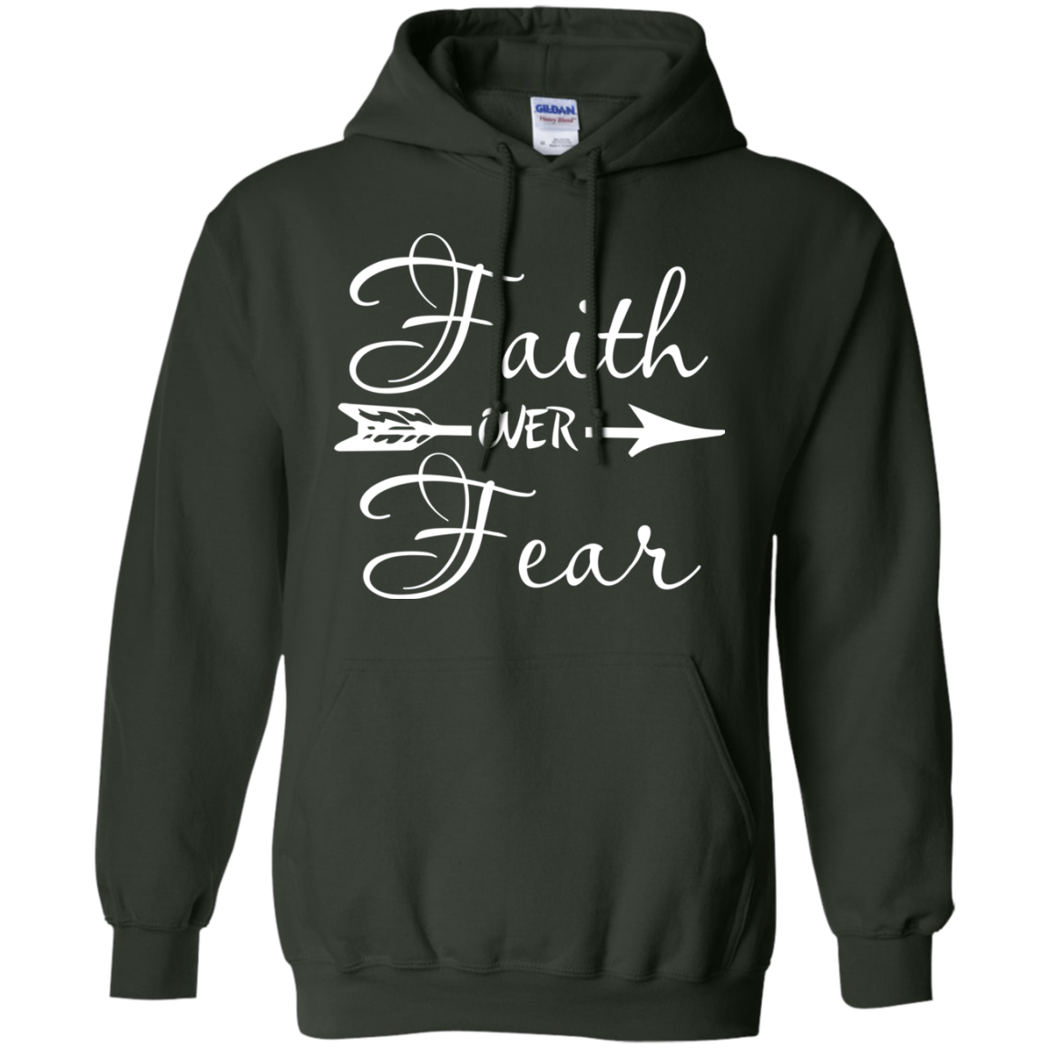 Faith Over Fear Shirt, Hoodie, Tank - TeeDragons