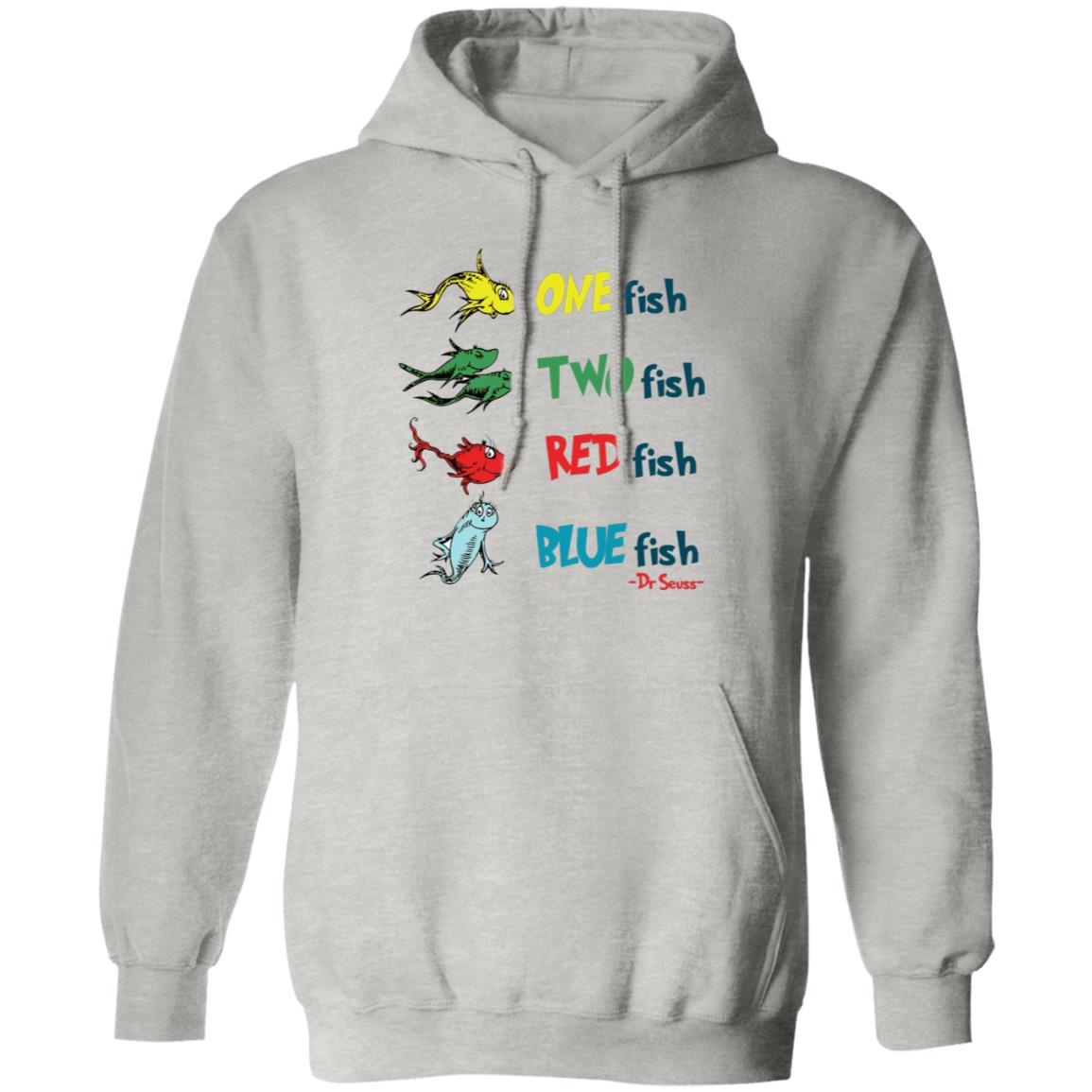 One Fish Two Fish Red Fish Blue Fish Dr Seuss Shirt