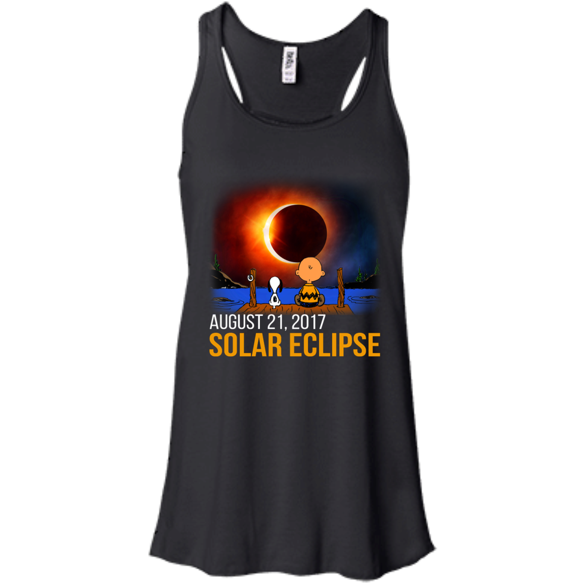 Snoopy and Charlie Brown - Solar Eclipse August 21, 2017 Shirt, Hoodie - TeeDragons