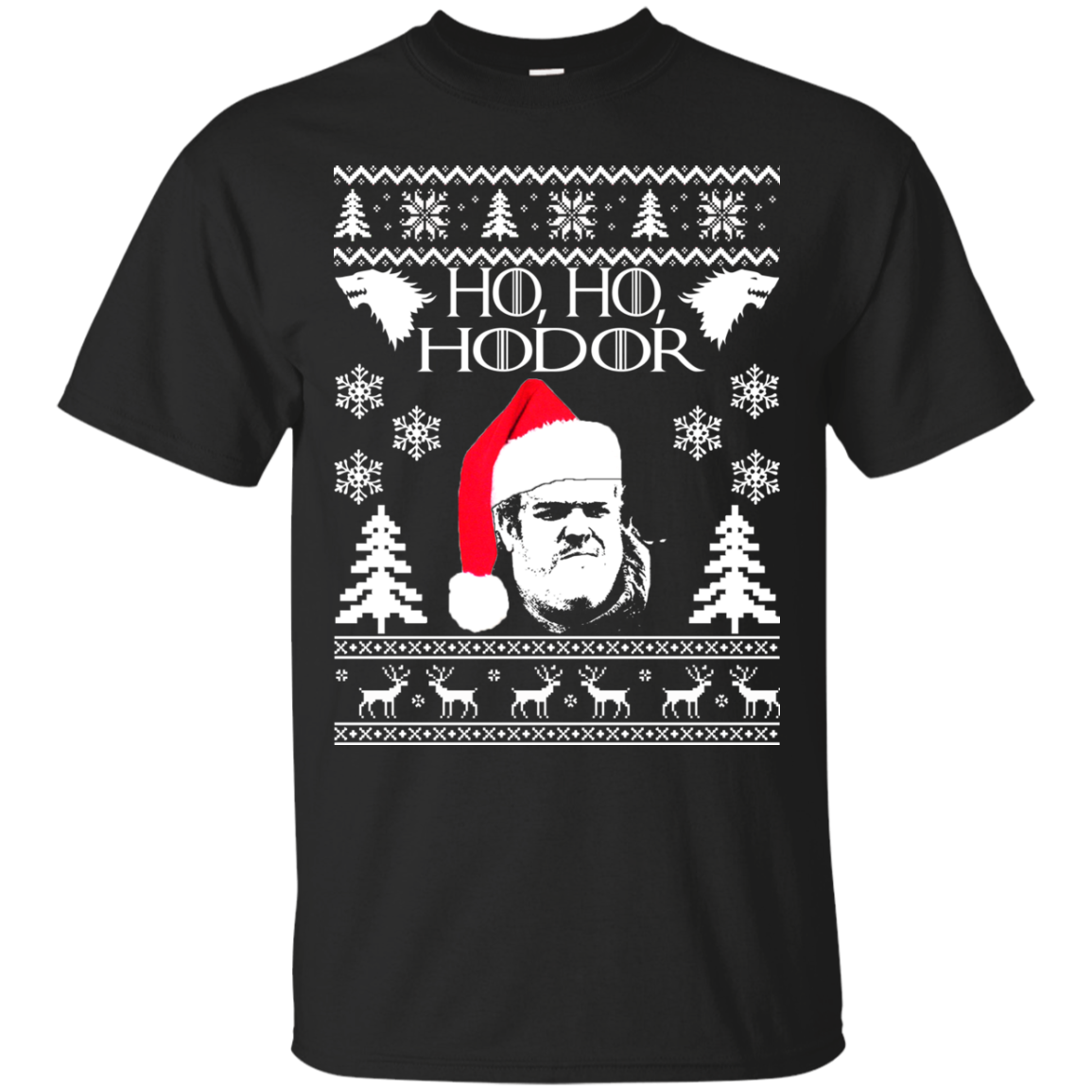 Game Of Thrones - Ho Ho Hodor Christmas Sweater - TeeDragons