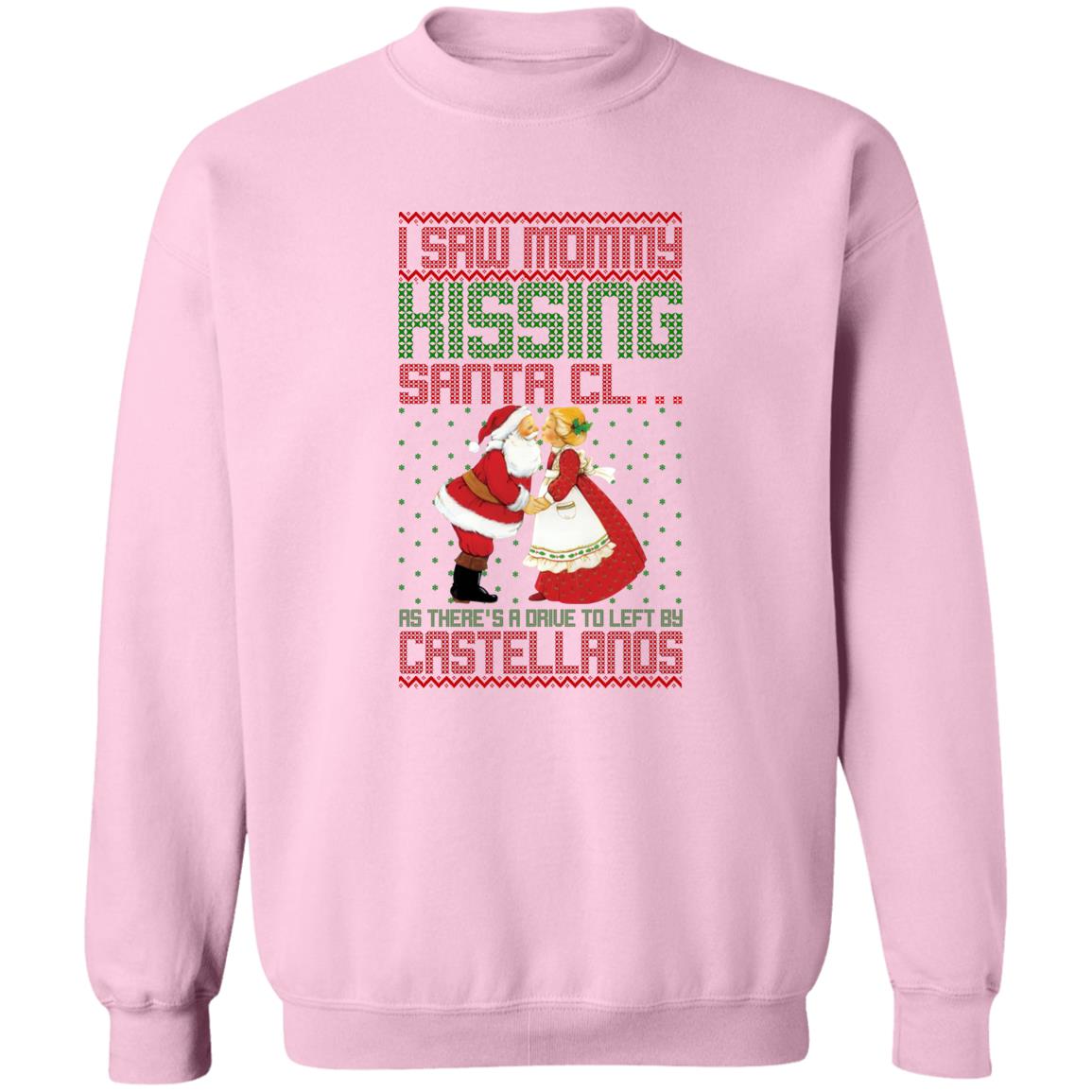 I Saw Mommy Kissing Santa Claus Christmas Sweater