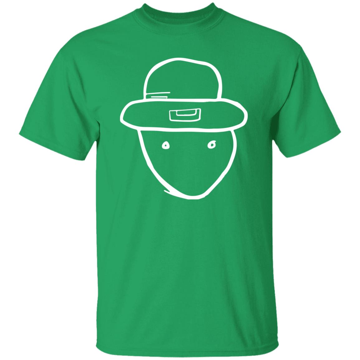 Leprechaun Sketch Mobile Shirt