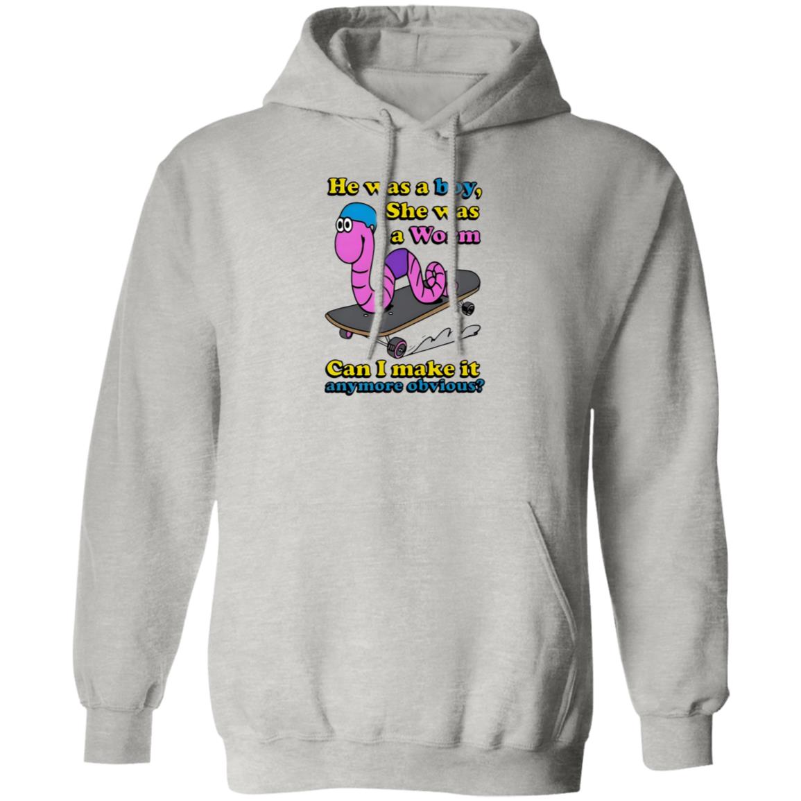 He Was A Boy She Was A Worm Shirt