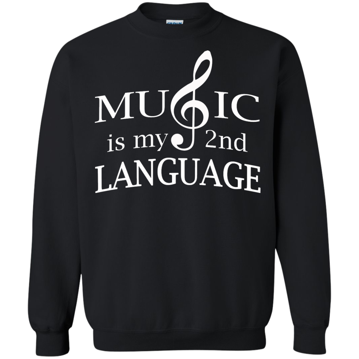 Music Is My Second Language T-Shirt, Hoodie, Tank - TeeDragons
