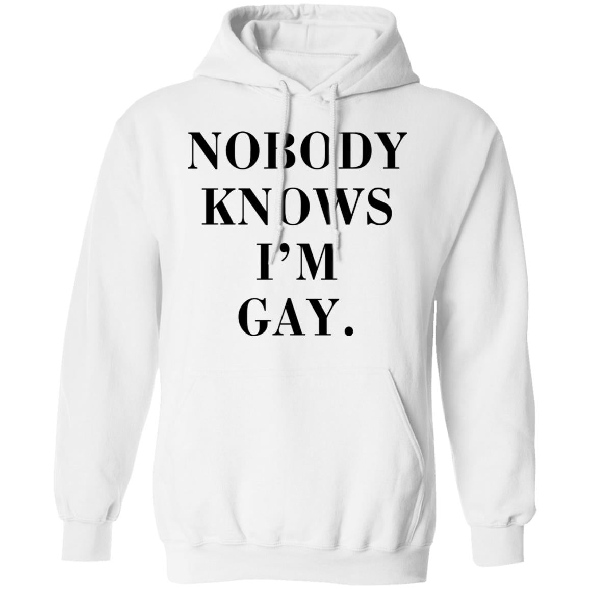 Nobody Knows I'm Gay Shirt