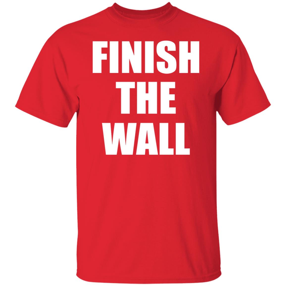 Finish the wall shirt