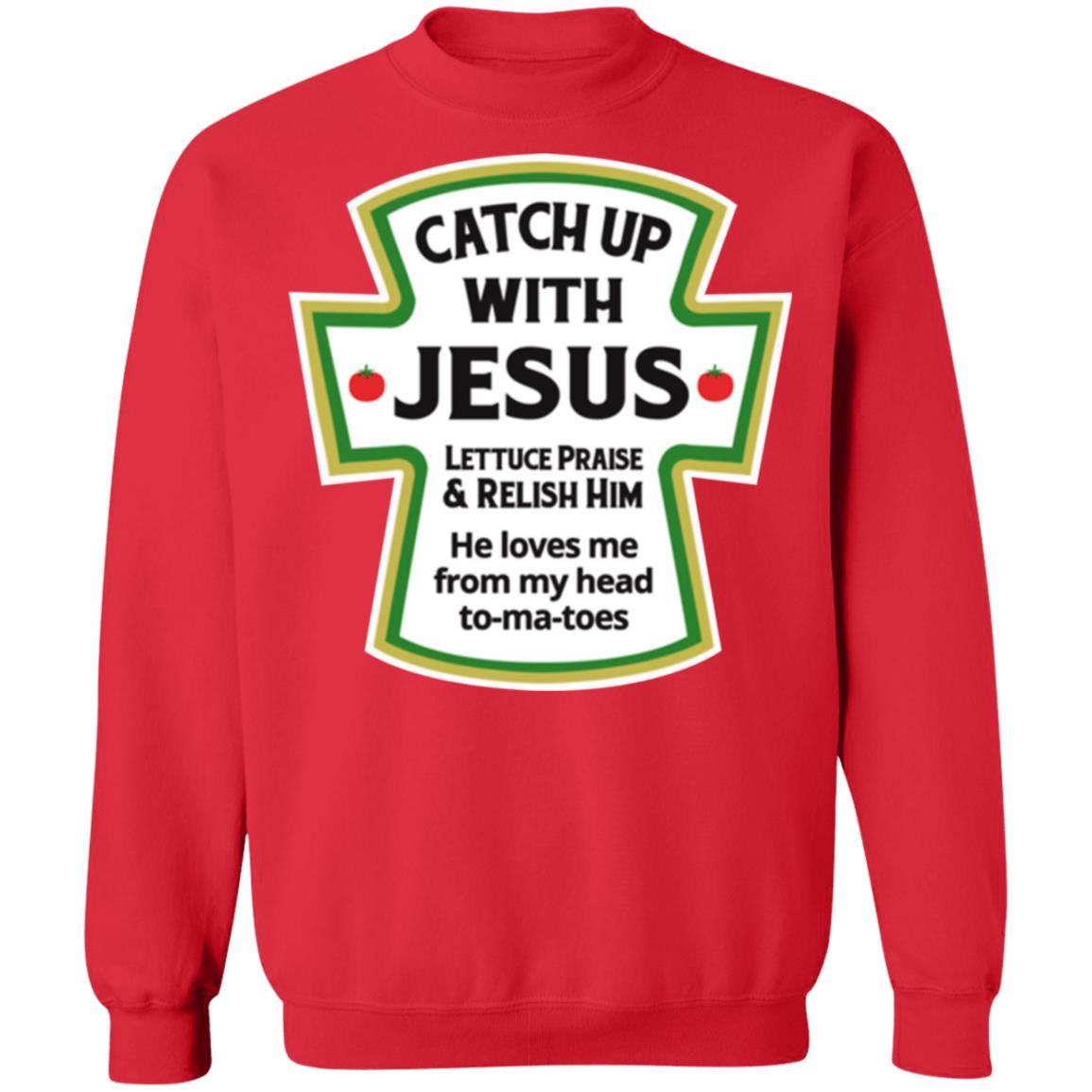 Catch up with hot sale jesus hoodie