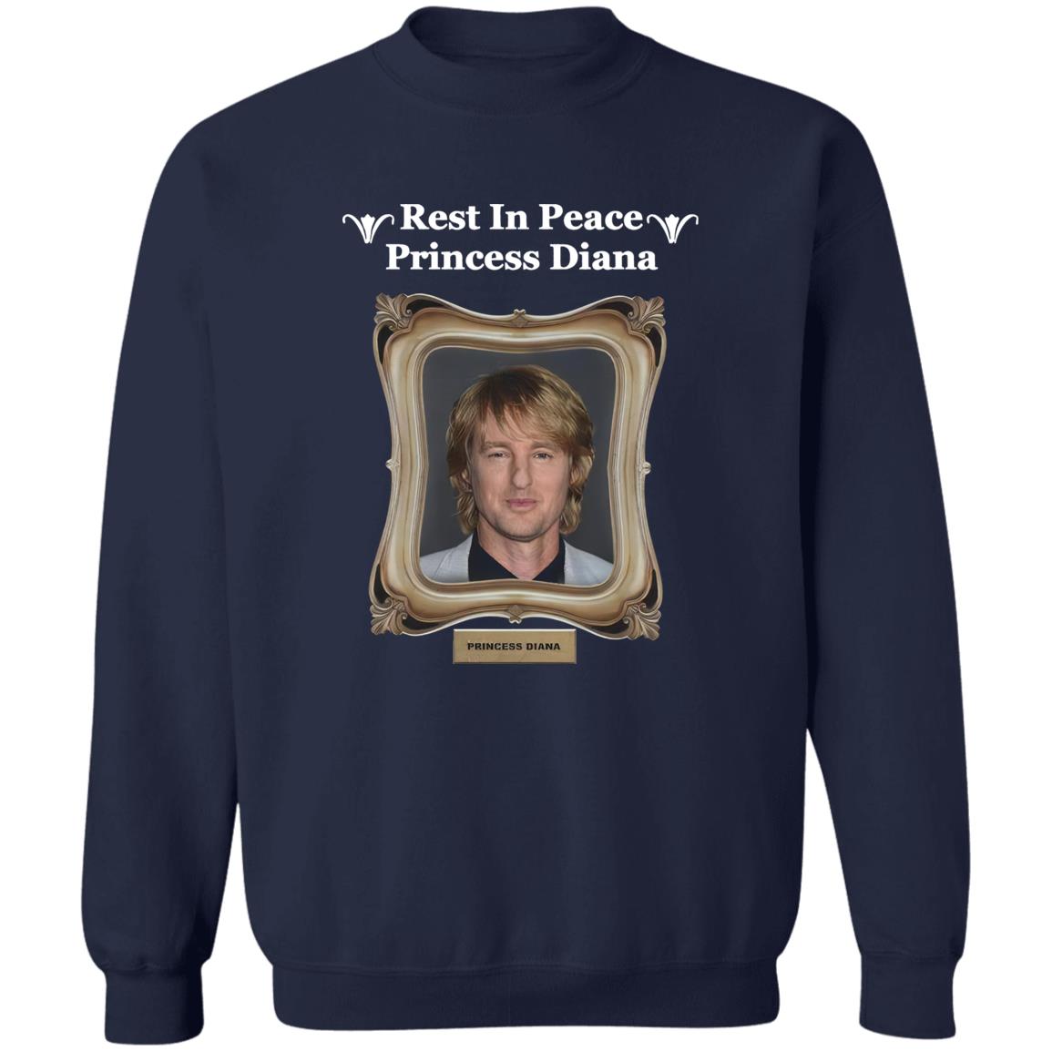 Rest In Peace Princess Diana Owen Wilson Shirt