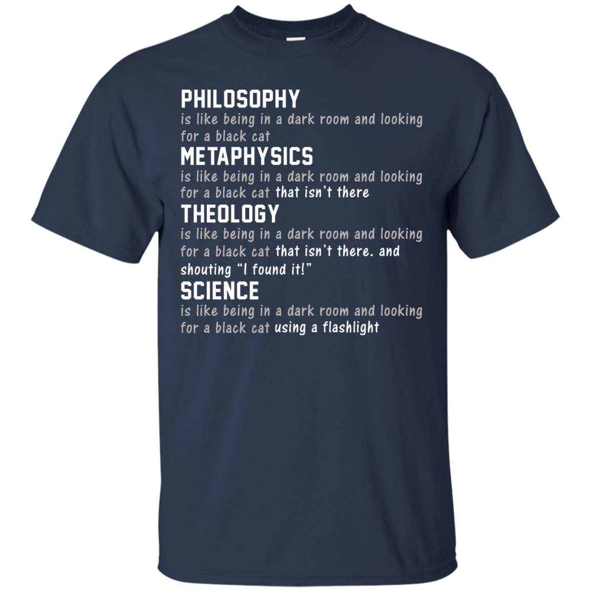 Philosophy - Metaphysics - Theology - Science Shirt, Hoodie, Tank - TeeDragons