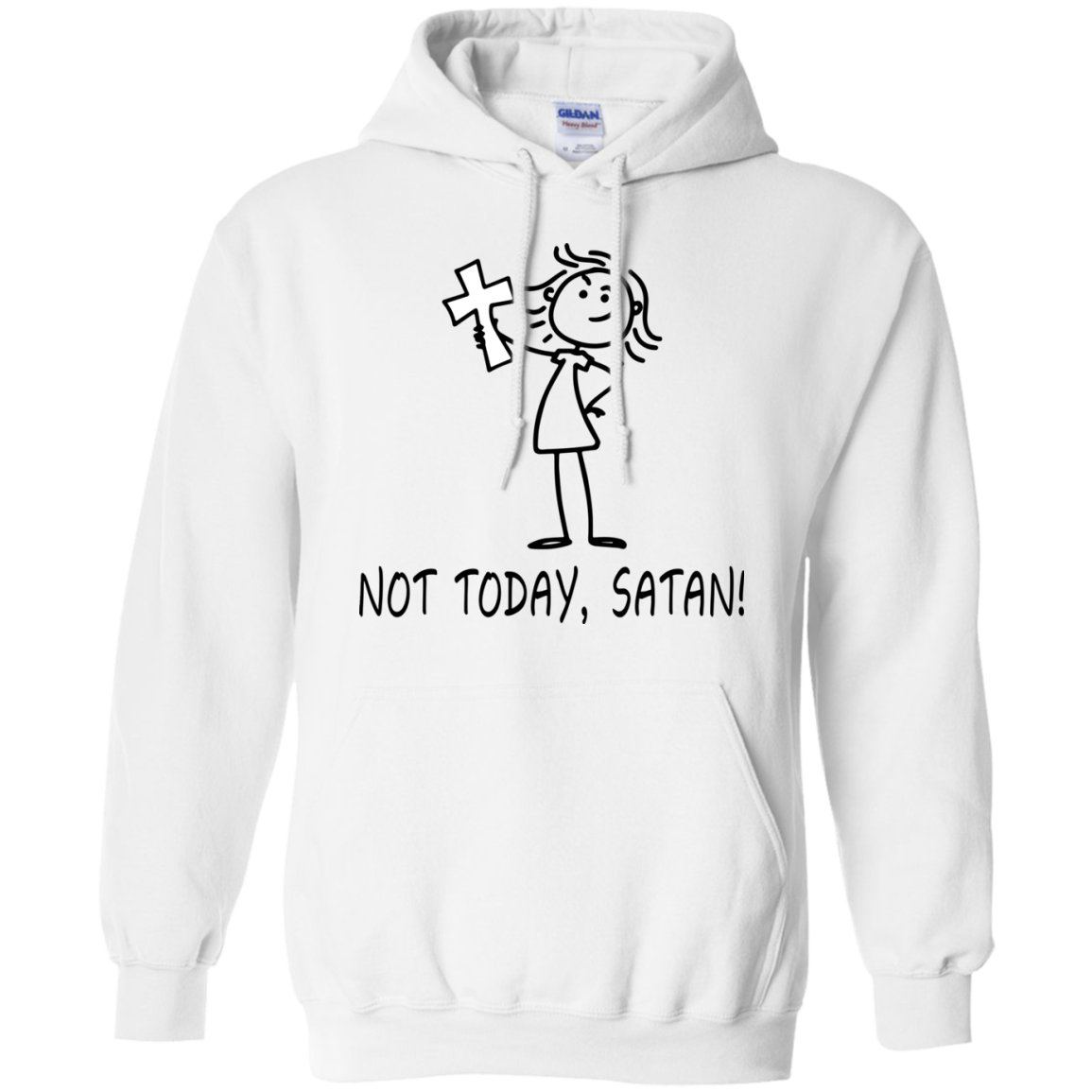 Not Today, Satan Shirt, Sweatshirt, Tank - TeeDragons