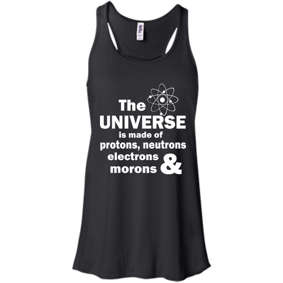 The Universe Is Made Of Protons, Neutrons, Electrons & Morons Shirt - TeeDragons