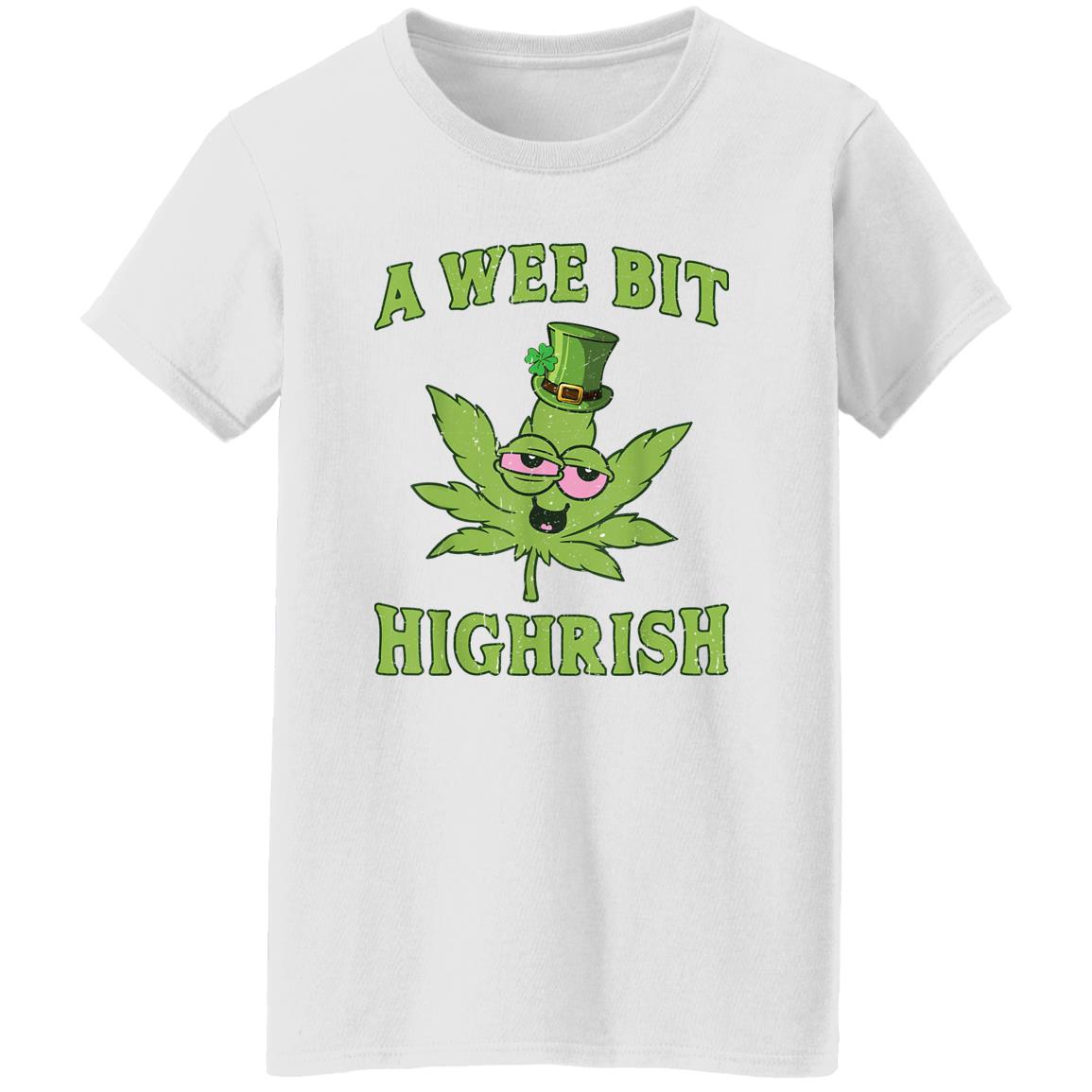 St Patricks Day A Wee Bit Highrish Shirt