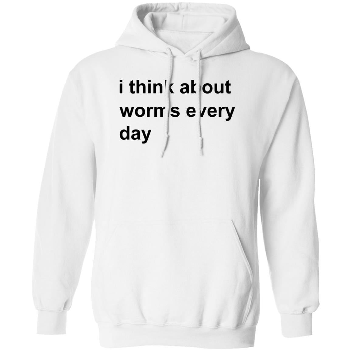 I Think About Worms Every Day Shirt