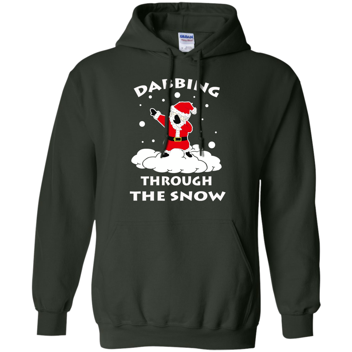 Dabbing Through The Snow Sweatshirt, T-Shirt, Hoodie - TeeDragons