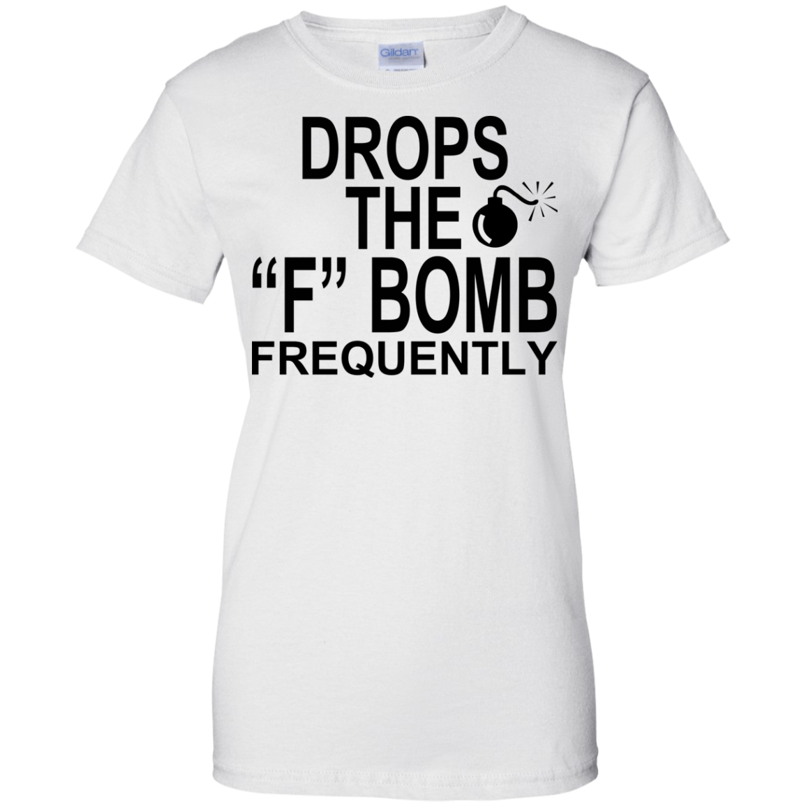 Drops The F Bomb Frequently Shirt, Hoodie, Tank - TeeDragons