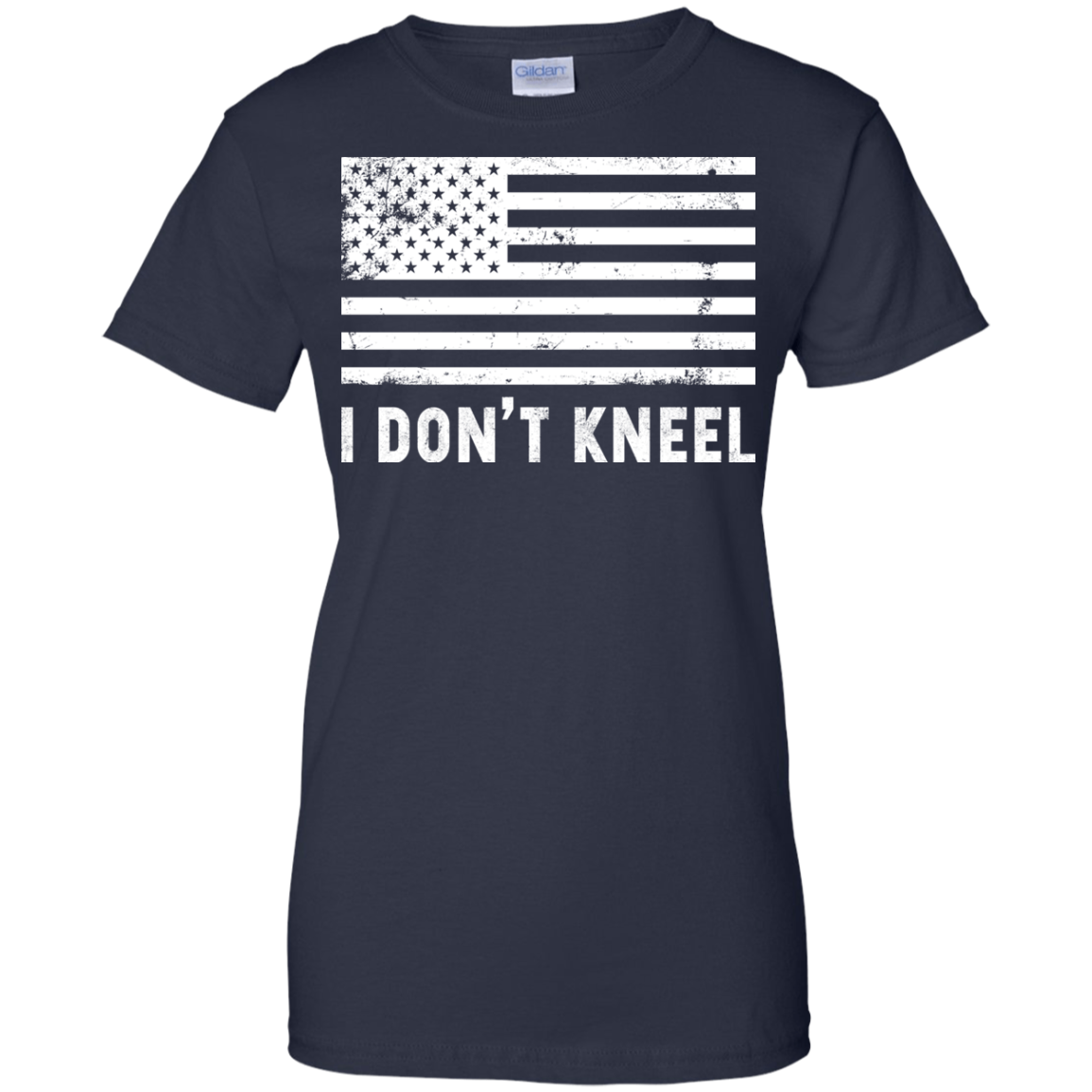 America Flag - I Don't Kneel Shirt, Hoodie, Tank - TeeDragons