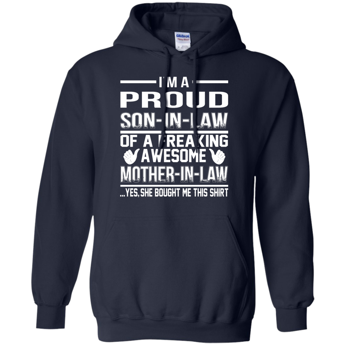 Proud Son-In-Law Of A Freaking Awesome Mother-In-Law Shirt, Hoodie, Tank - TeeDragons