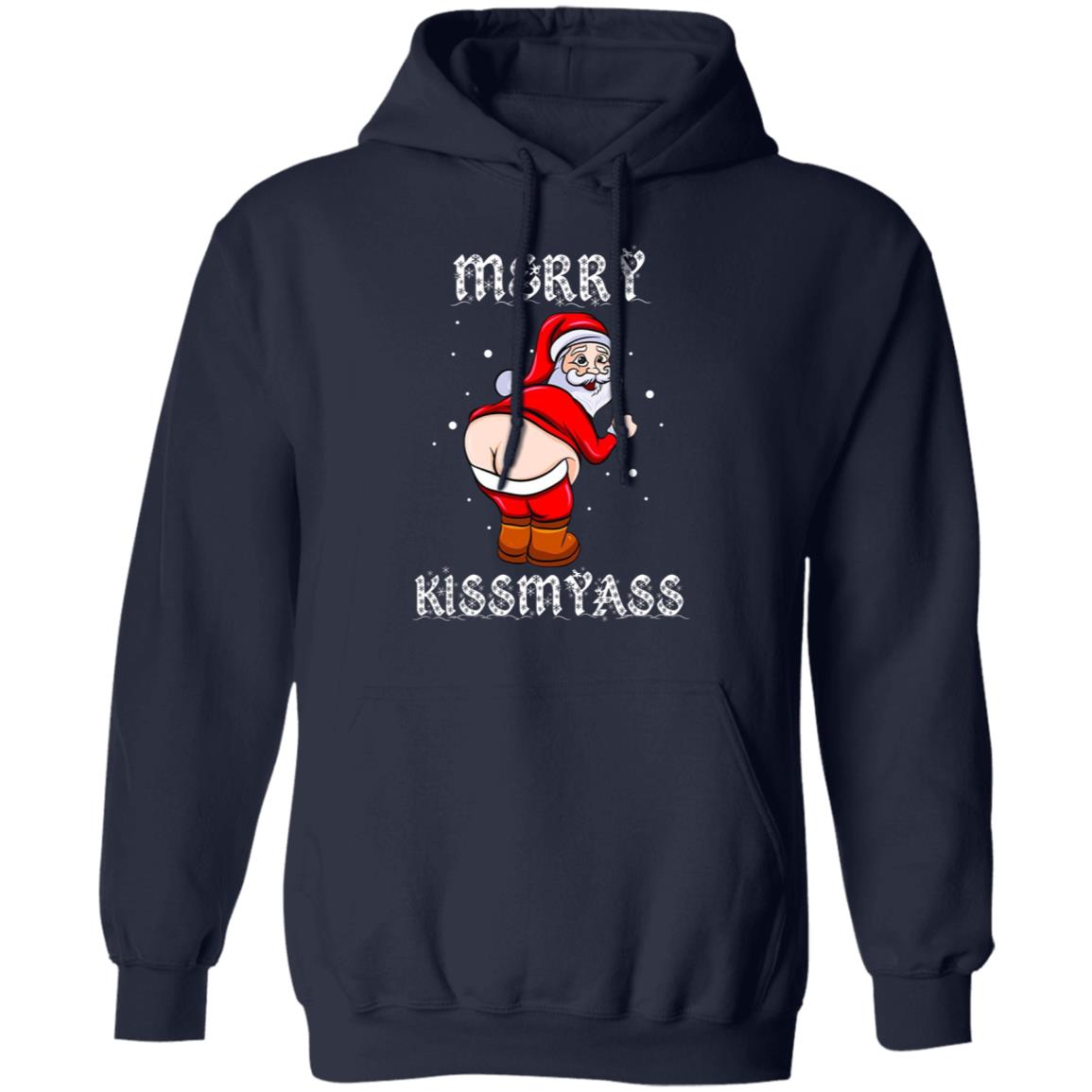 Santa Merry Kiss My Ass Shirt
