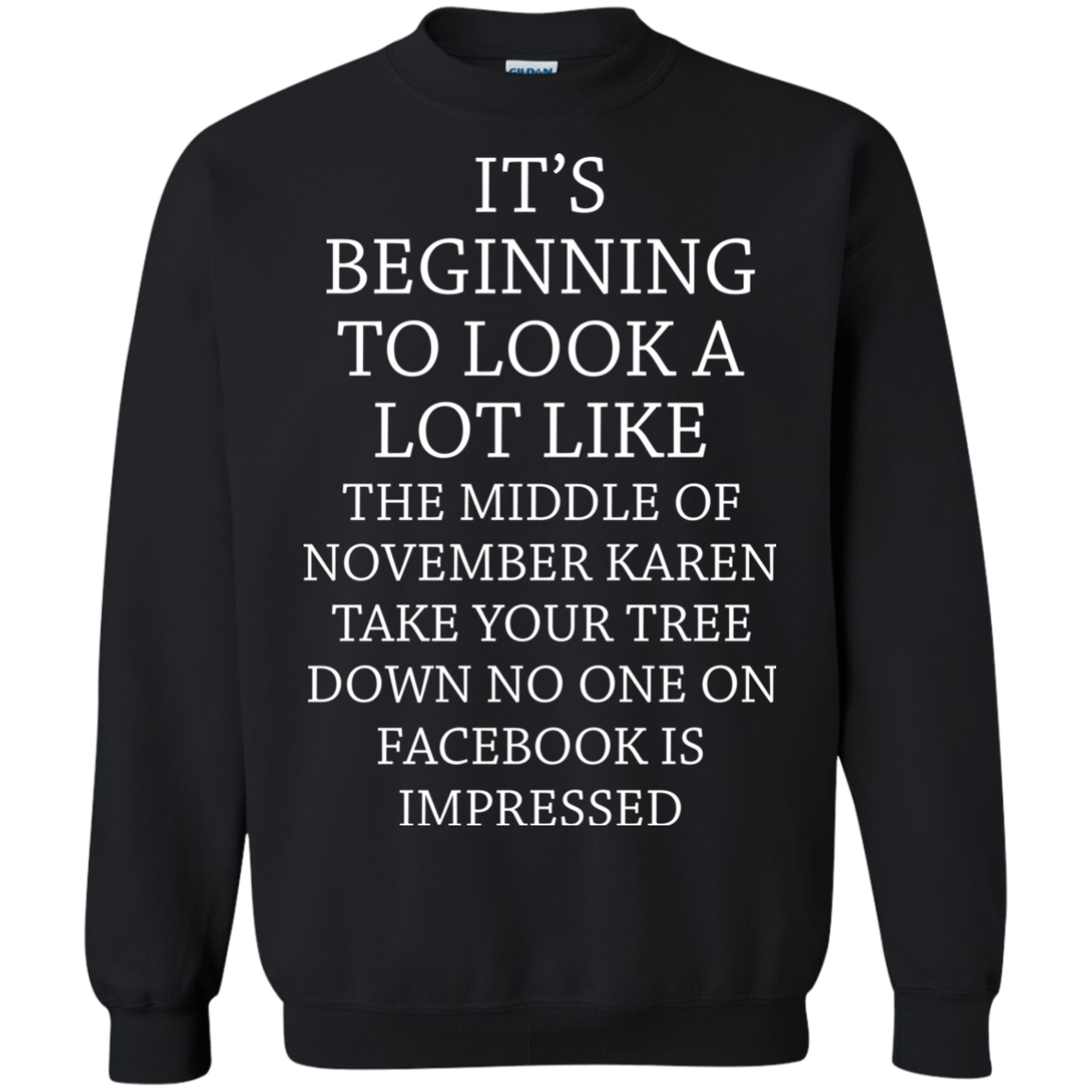 It's Beginning To Look A Lot Like The Middle Of November Karen T-shirt - TeeDragons