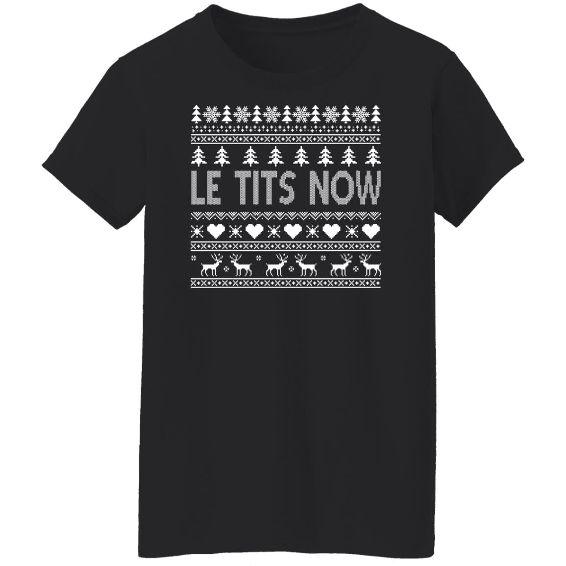 Le Tits Now Christmas Sweater