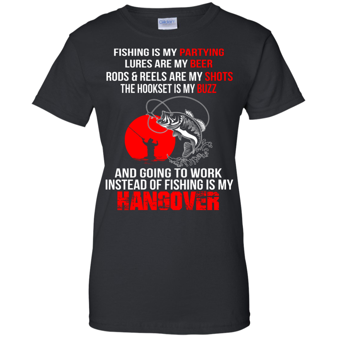 Fishing Is My Hangover Shirt, Hoodie, Tank - TeeDragons