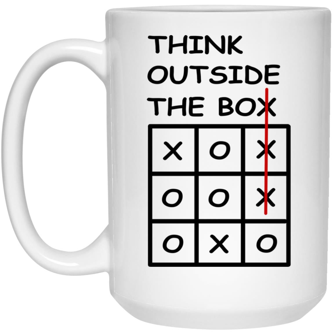 Think Outside The Box Mugs