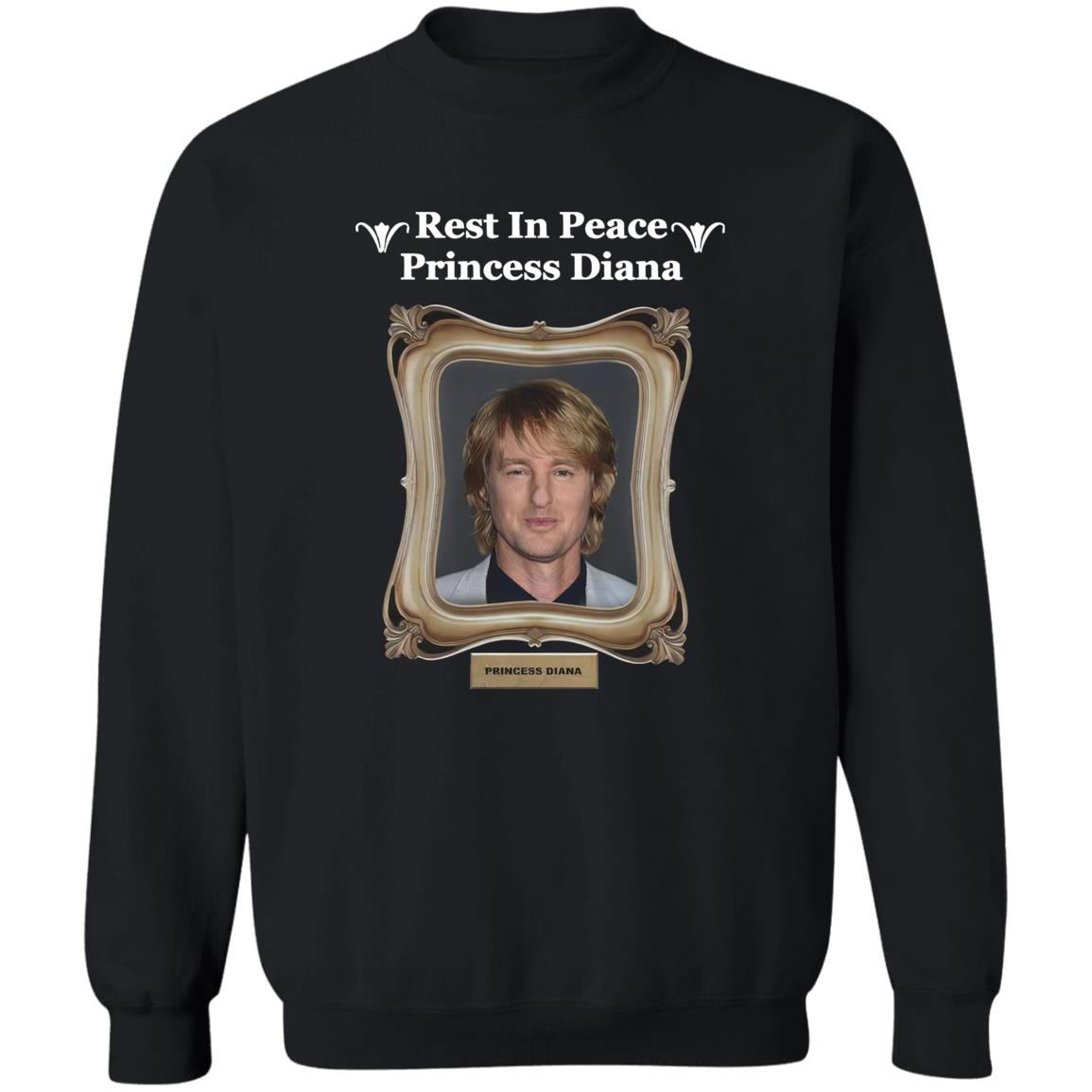Rest In Peace Princess Diana Owen Wilson Shirt