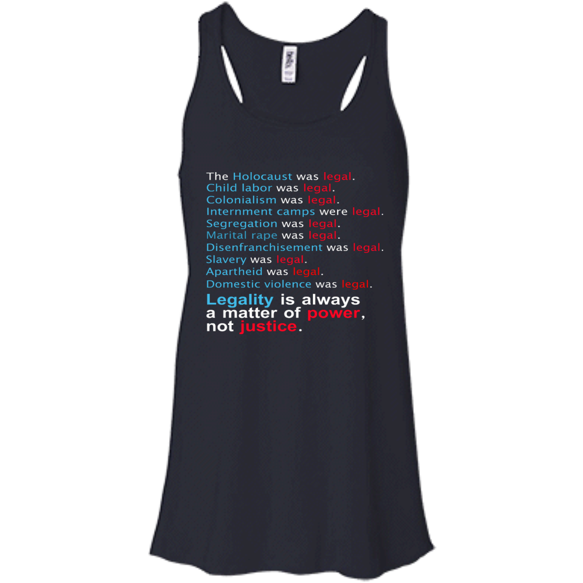 Legality Is Always A Matter Of Power, Not Justice Shirt, Hoodie - TeeDragons