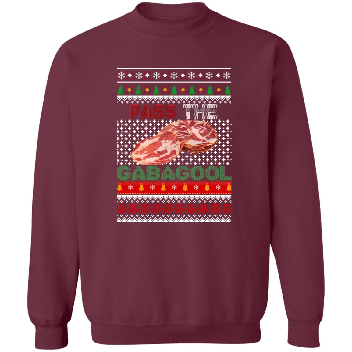 Pass The Gabagool Christmas Sweater