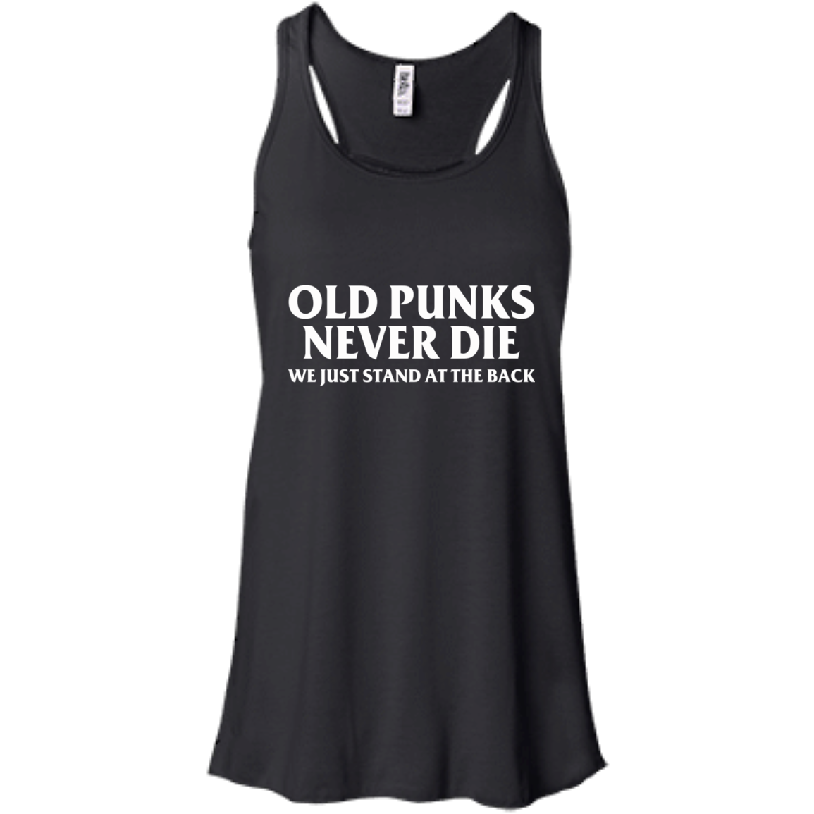 Old Punks Never Die We Just Stand At The Back T-Shirt - TeeDragons