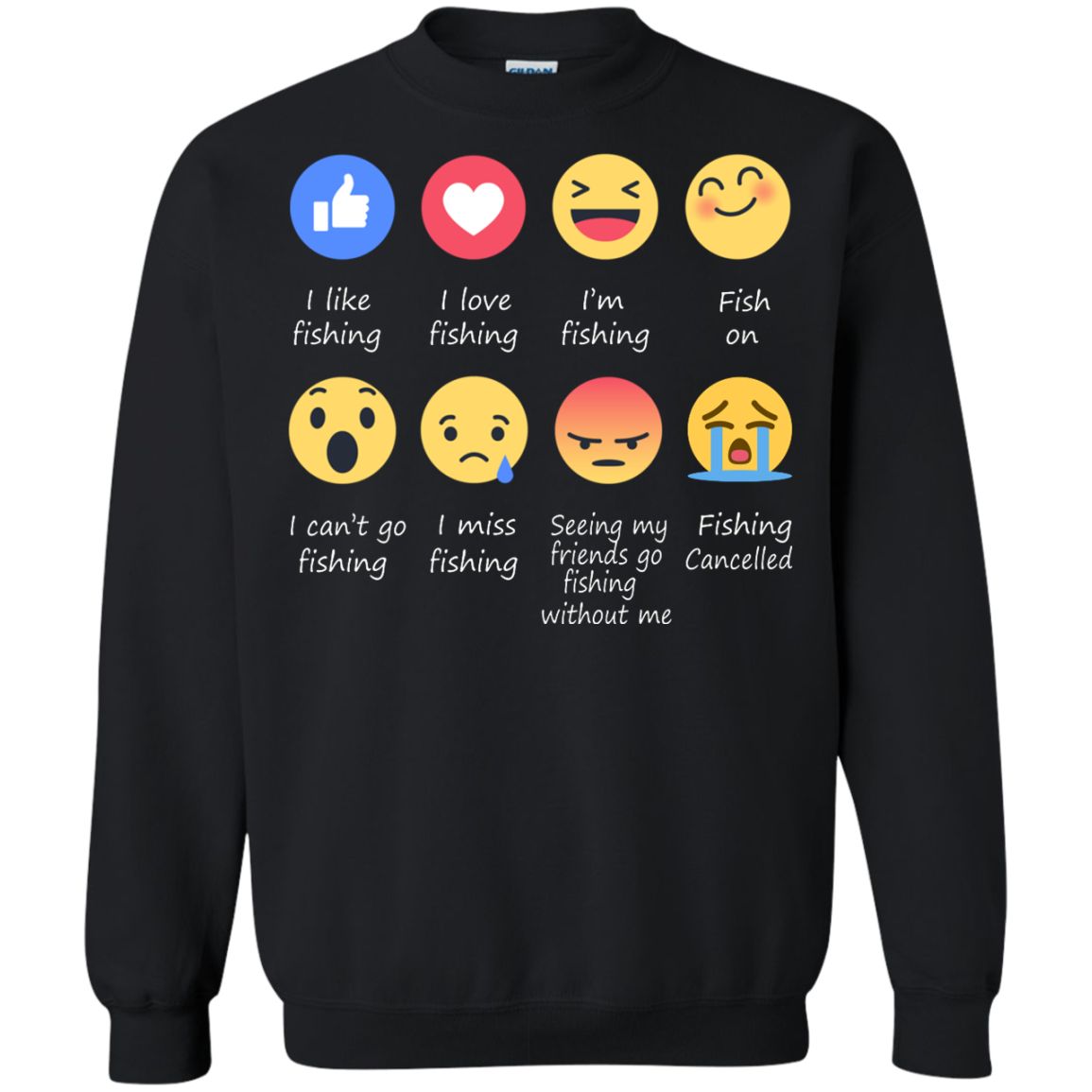 Fishing Emotion Shirt, Hoodie, Tank - TeeDragons