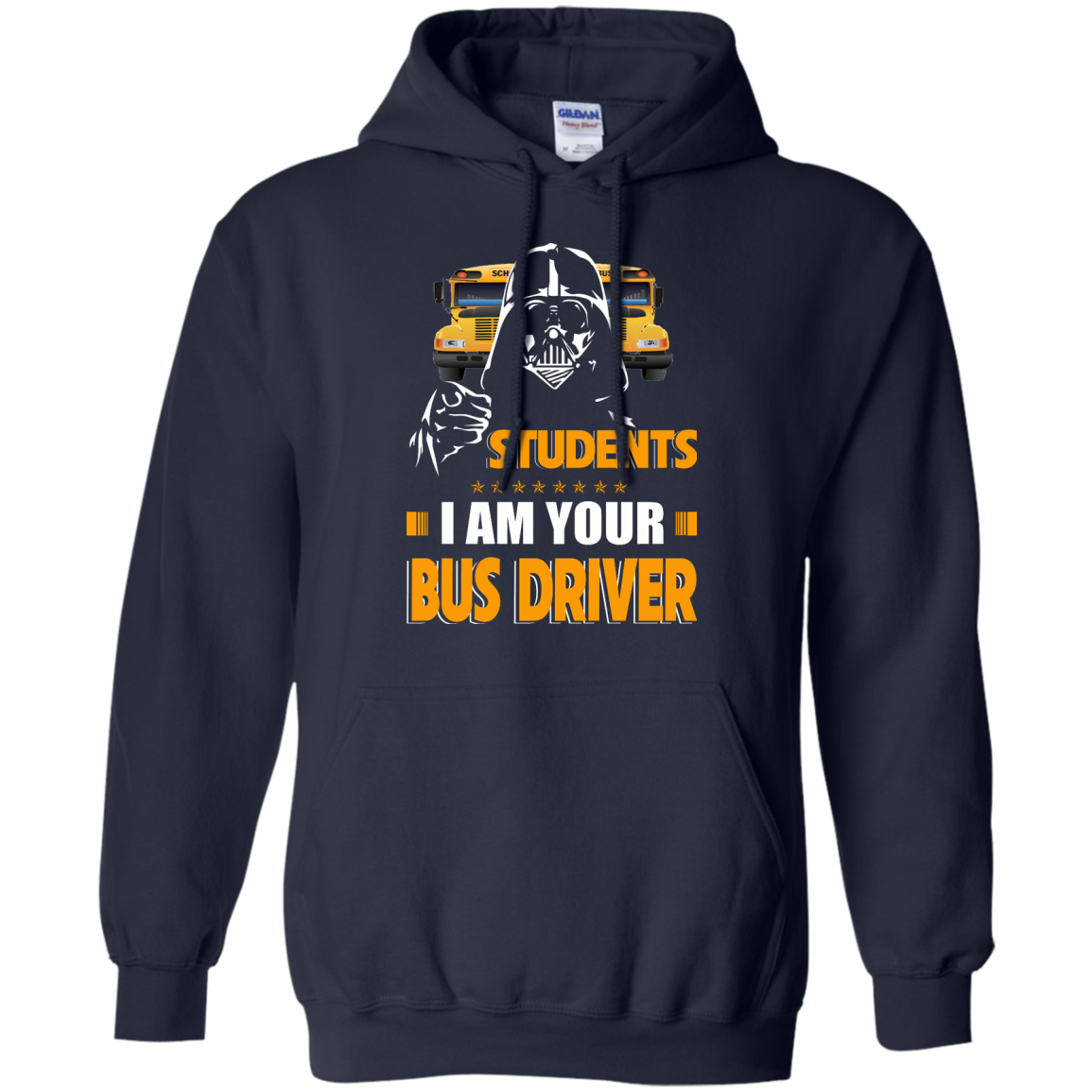 Students - I Am Your Bus Driver - Star Wars The Darkside T-Shirt - TeeDragons