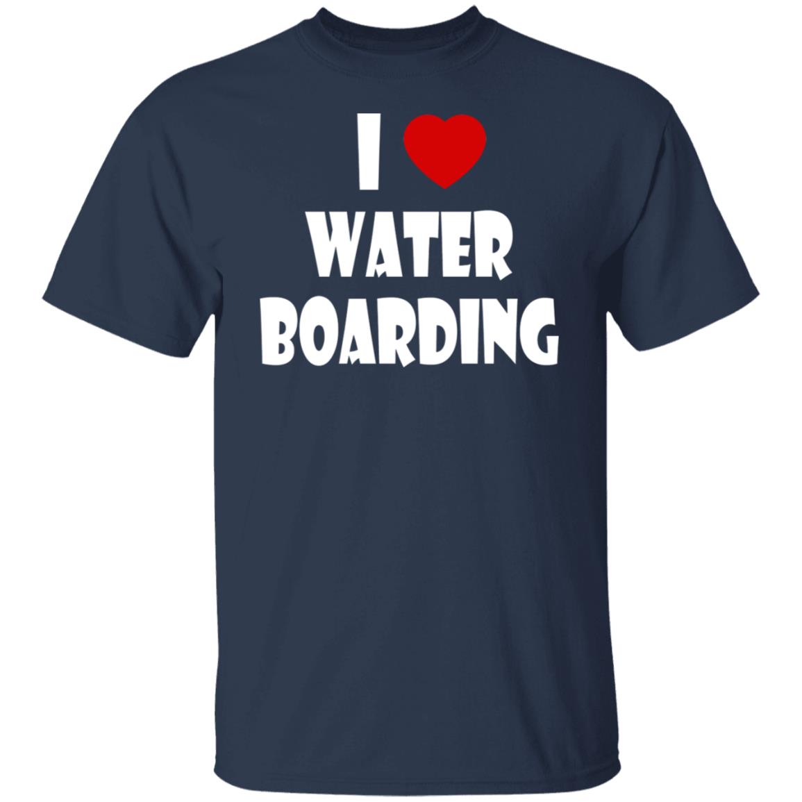 I love water boarding shirt - TeeDragons