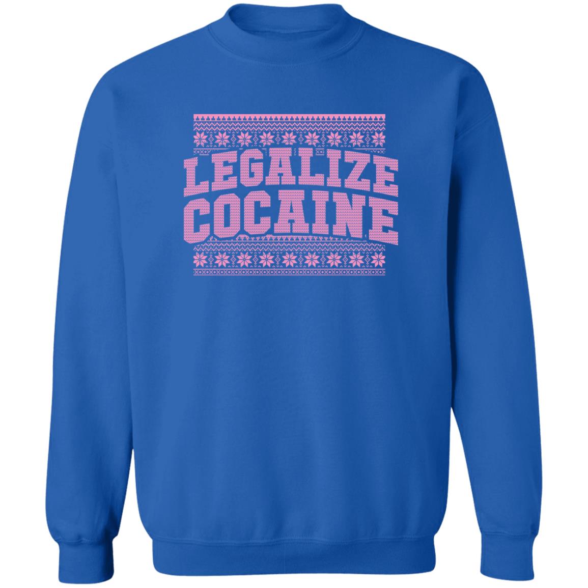 Legalize Cocaine Christmas Sweater