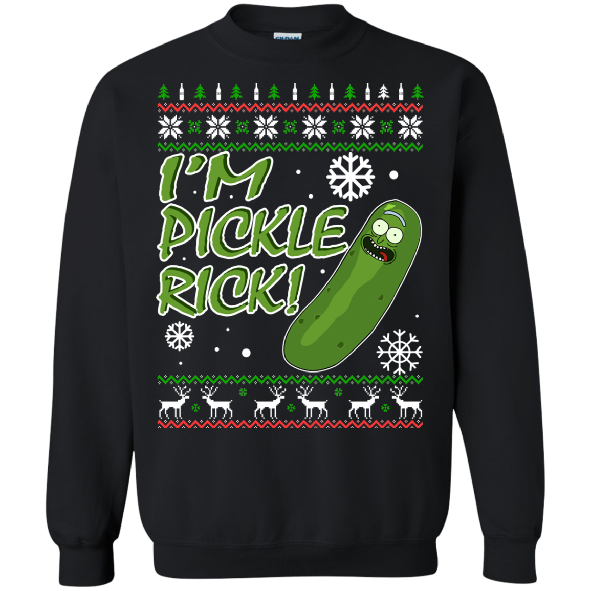 Pickle rick christmas deals jumper