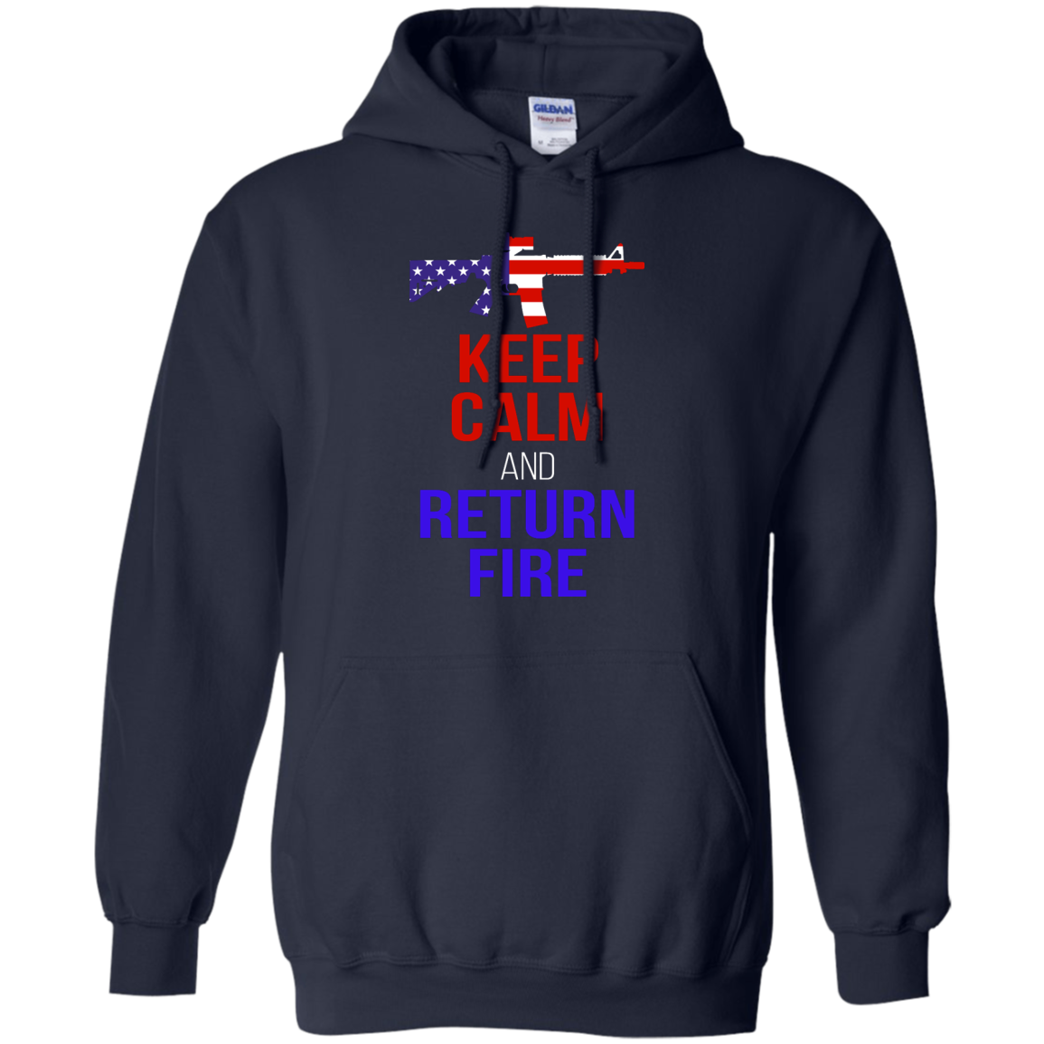 Keep Calm And Return Fire Shirt, Hoodie, Tank - TeeDragons