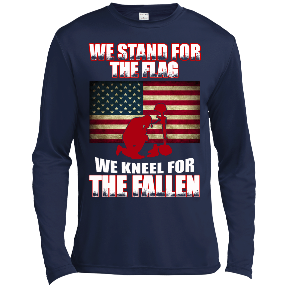 We Stand For The Flag We Kneel For The Fallen Shirt, Hoodie, Tank - TeeDragons
