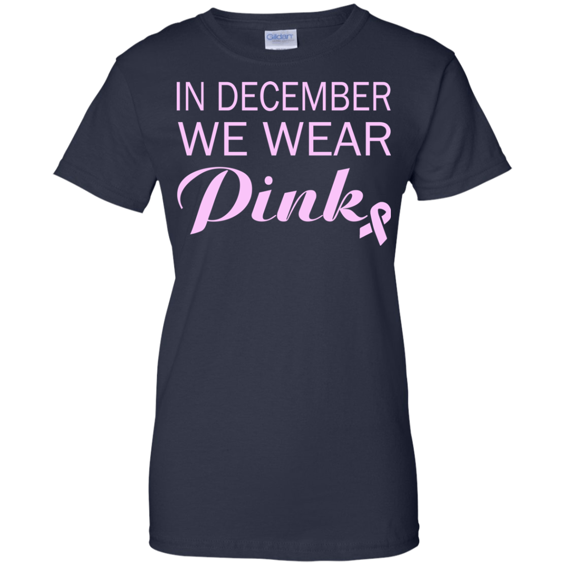 In December We Wear Pink Shirt, Hoodie, Tank - TeeDragons
