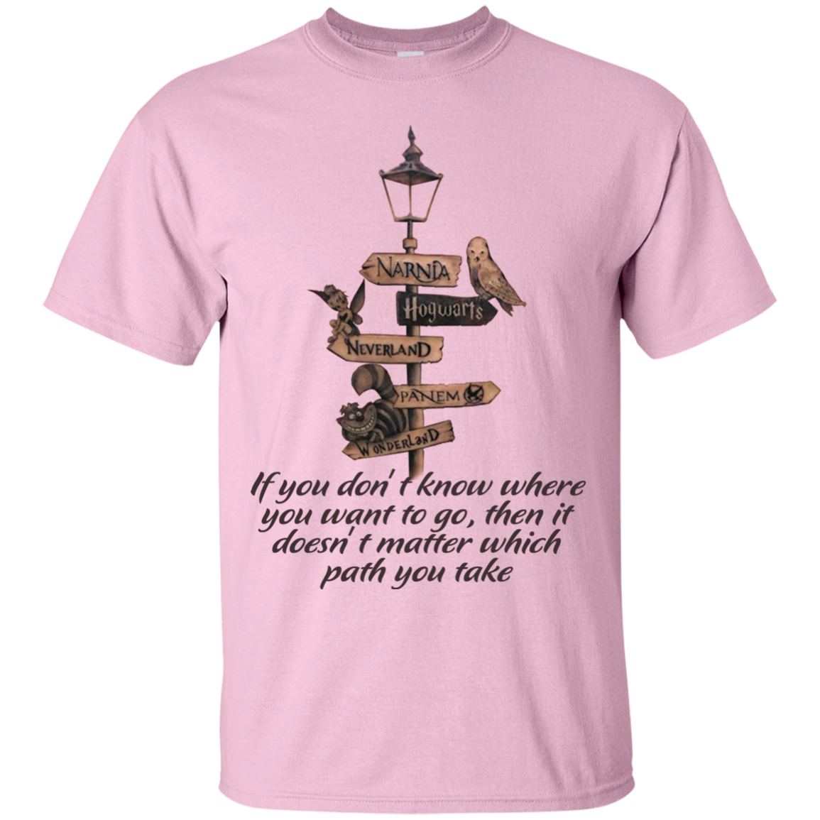 If You Don't Know Where You Want To Go Shirt, Hoodie, Tank - TeeDragons
