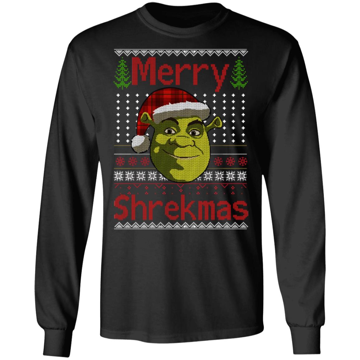 Merry Shrekmas Christmas Sweater