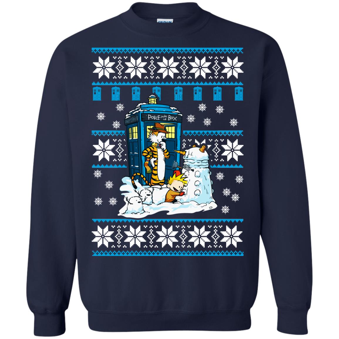 Doctor Who – Calvin Dalek Christmas Sweater - TeeDragons