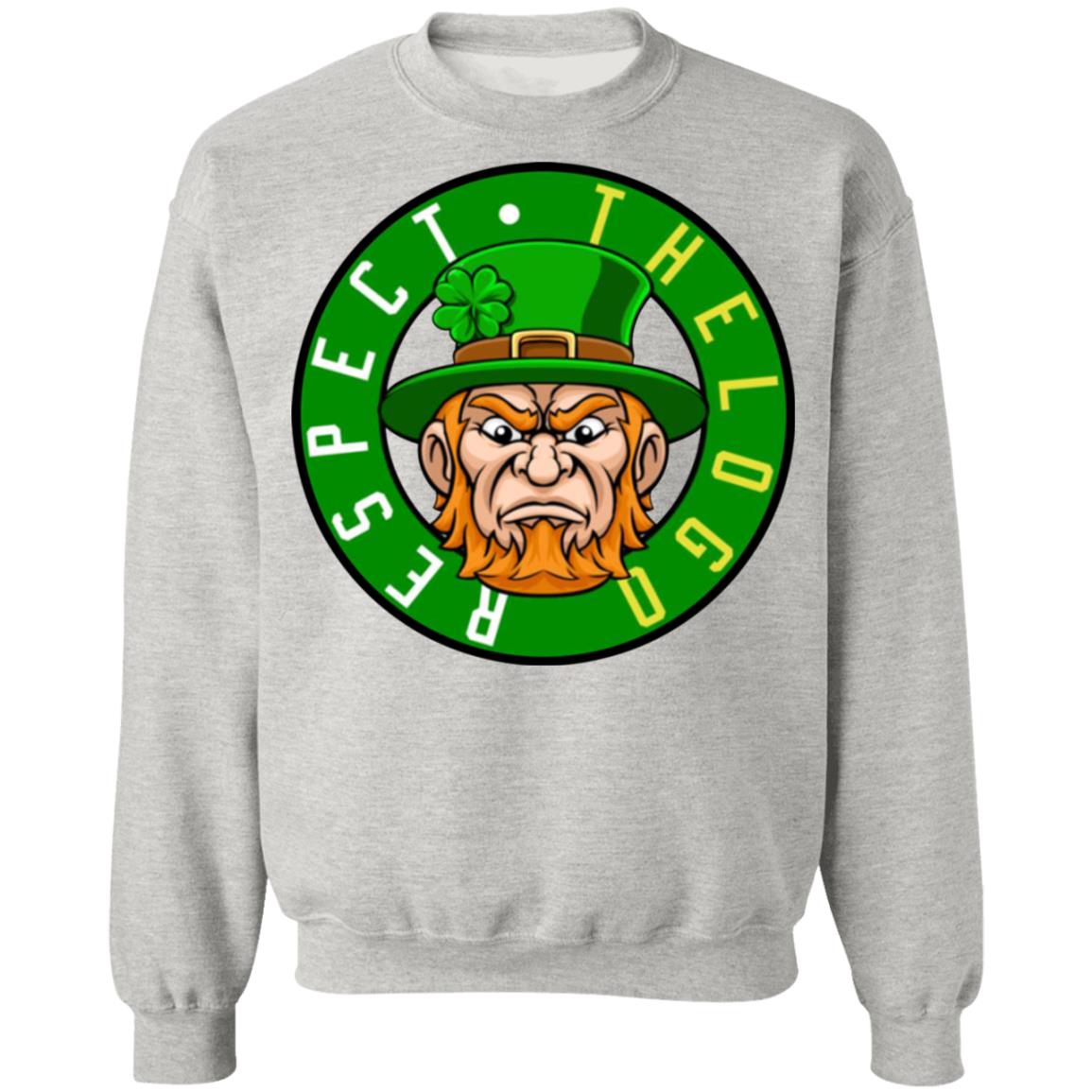 St Patrick's Day - Respect The Logo Leprechaun Shirt