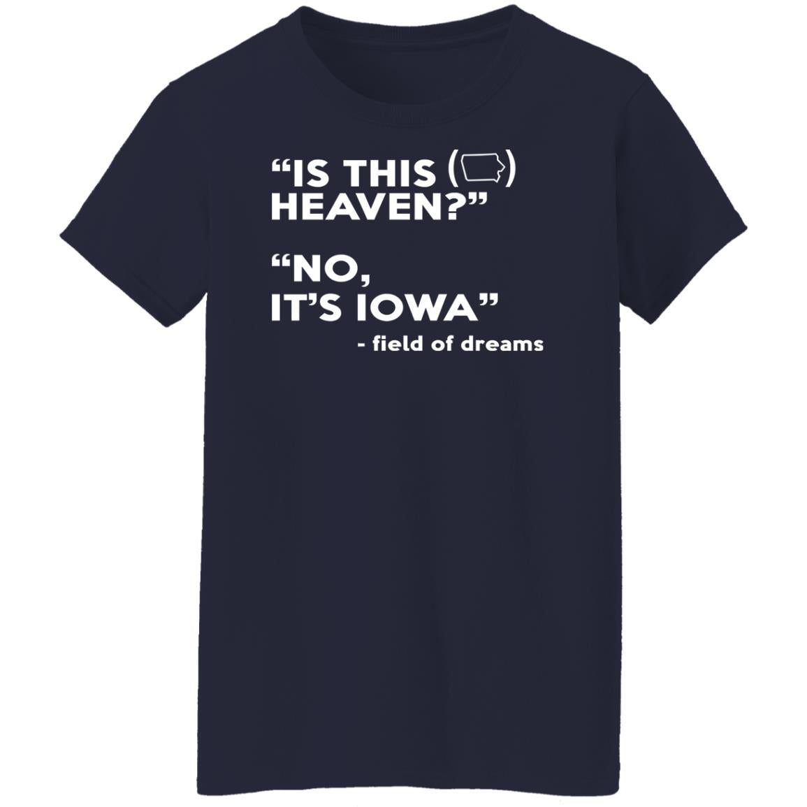 Is This Heaven No It's Iowa Shirt