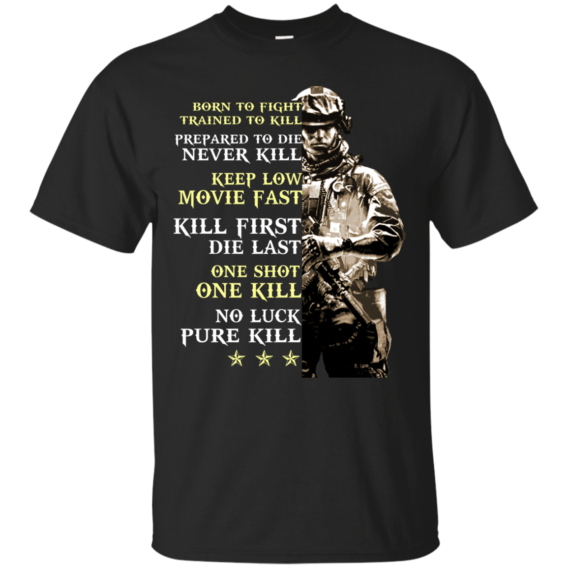 Born To Fight Trained To Kill Shirt, Hoodie, Tank - TeeDragons
