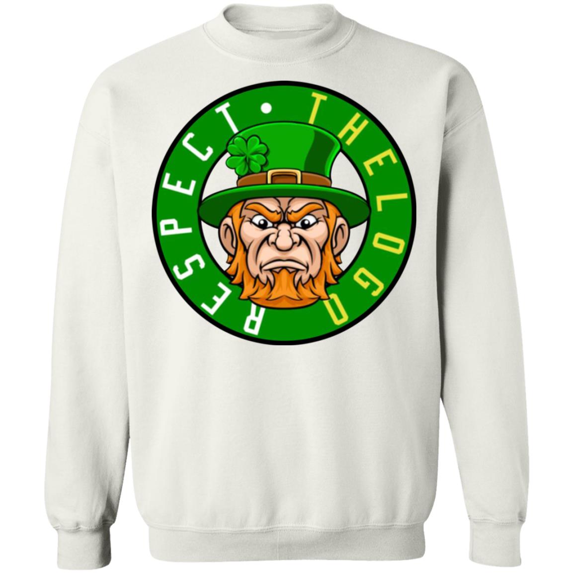 St Patrick's Day - Respect The Logo Leprechaun Shirt