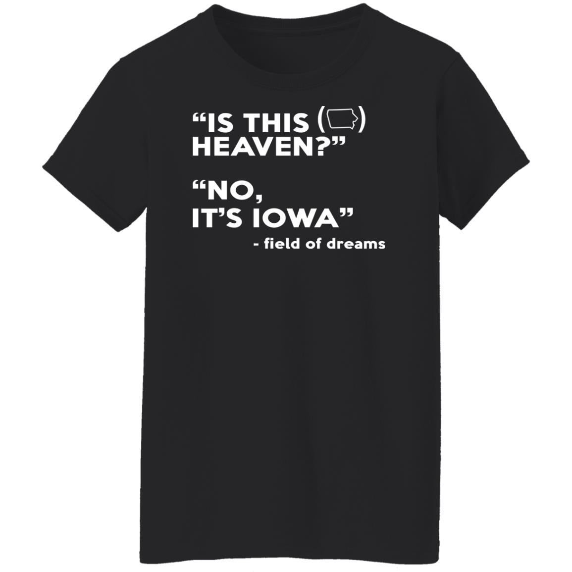 Is This Heaven No It's Iowa Shirt